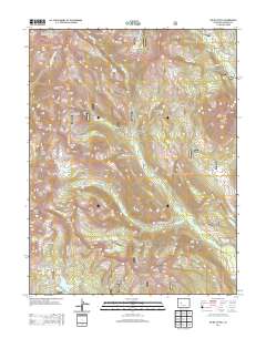 Oh-be-joyful 2013 topographic map thumbnail