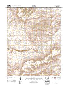 Muldoon Hill 2013 topographic map thumbnail