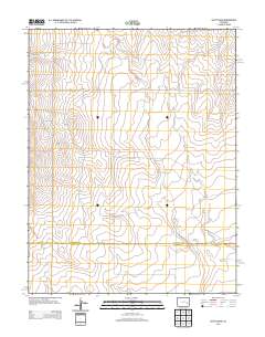 Scott Draw 2013 topographic map thumbnail