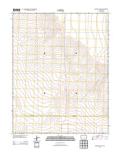 Sheridan Lake SE 2013 topographic map thumbnail
