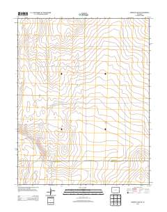 Sheridan Lake SW 2013 topographic map thumbnail