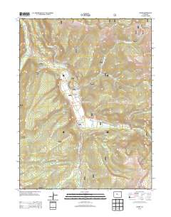 Pando 2013 topographic map thumbnail