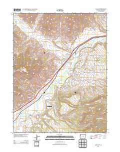Parachute 2013 topographic map thumbnail