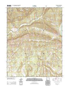 Rules Hill 2013 topographic map thumbnail
