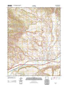 Rifle 2013 topographic map thumbnail
