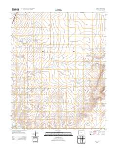 Model 2013 topographic map thumbnail