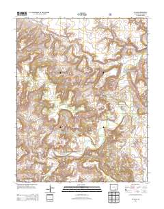 O V Mesa 2013 topographic map thumbnail