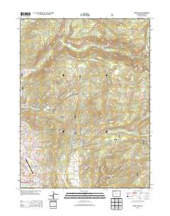 Rocky Peak 2013 topographic map thumbnail