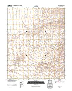 Sand Camp 2013 topographic map thumbnail