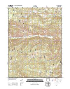 Rustic 2013 topographic map thumbnail