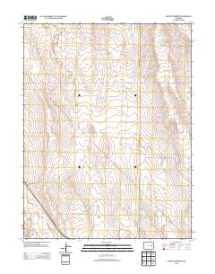 Schafer Reservoir 2013 topographic map thumbnail