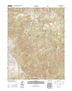Salida East 2013 topographic map thumbnail