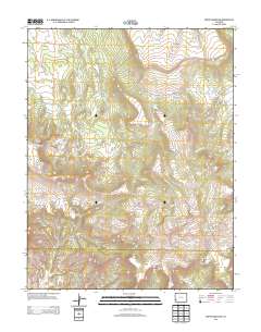 North Mountain 2013 topographic map thumbnail