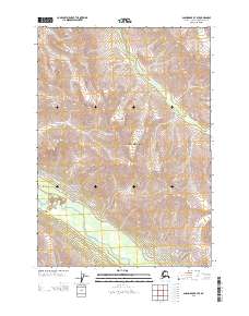 Anchorage B-7 SE 2013 topographic map thumbnail