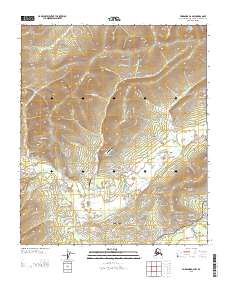 Fairbanks D-2 NW 2013 topographic map thumbnail