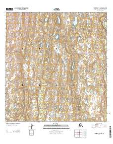 Talkeetna B-1 NW 2013 topographic map thumbnail