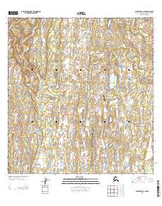 Talkeetna B-1 SW 2013 topographic map thumbnail