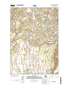 Tyonek B-1 NE 2013 topographic map thumbnail