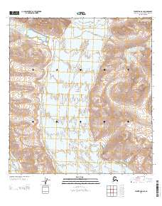 Talkeetna D-2 SE 2014 topographic map thumbnail