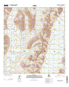 Talkeetna D-3 SW 2014 topographic map thumbnail
