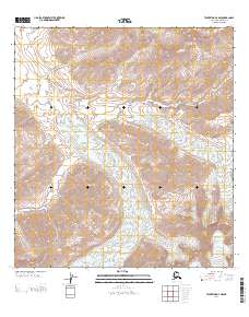 Talkeetna D-4 NW 2014 topographic map thumbnail
