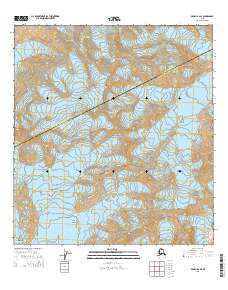 Denali A-2 SE 2015 topographic map thumbnail