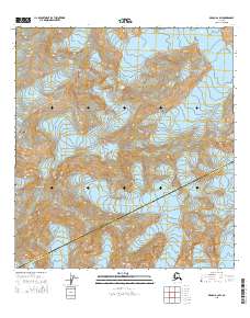 Denali A-2 SW 2015 topographic map thumbnail