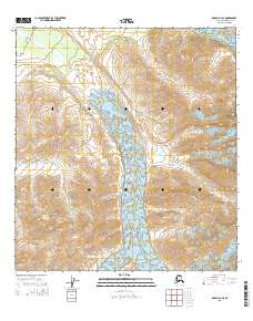 Denali A-4 SE 2015 topographic map thumbnail