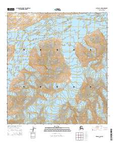 Denali A-2 NE 2015 topographic map thumbnail