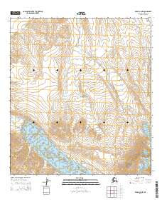 Denali A-3 NW 2015 topographic map thumbnail