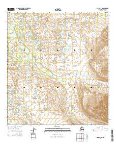 Denali A-4 NE 2015 topographic map thumbnail