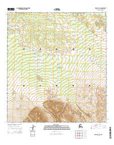 Denali B-3 SW 2015 topographic map thumbnail