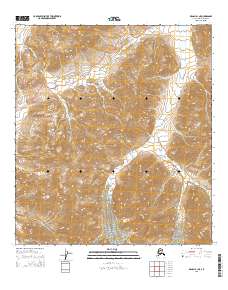 Denali B-1 NE 2015 topographic map thumbnail