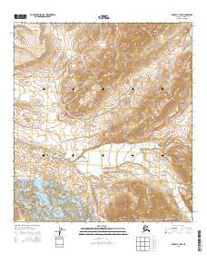 Denali B-1 NW 2015 topographic map thumbnail