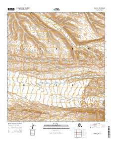 Denali B-2 NE 2015 topographic map thumbnail