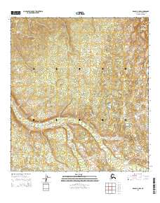 Denali B-3 NW 2015 topographic map thumbnail
