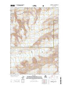 Anchorage B-1 NW 2013 topographic map thumbnail