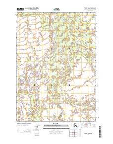 Tyonek A-5 SW topographic map thumbnail