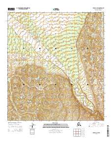 Denali C-3 SW 2015 topographic map thumbnail