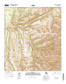 Denali C-2 NW 2015 topographic map thumbnail