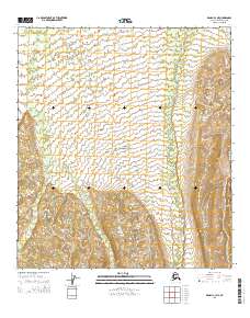 Denali C-3 NE 2015 topographic map thumbnail
