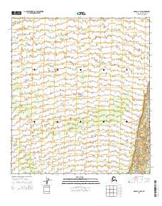 Denali C-3 NW 2015 topographic map thumbnail