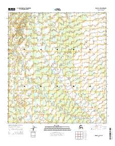 Denali C-4 NE 2015 topographic map thumbnail