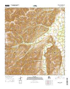 Denali D-1 SW 2015 topographic map thumbnail