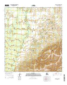 Denali D-2 SW 2015 topographic map thumbnail