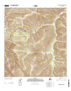 Tanacross A-2 NW 2013 topographic map thumbnail