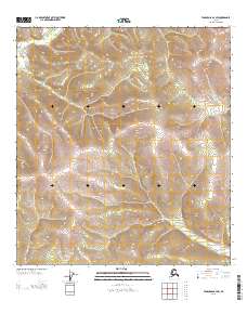 Tanacross B-2 SW topographic map thumbnail