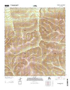 Tanacross B-3 NE topographic map thumbnail