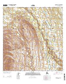 Talkeetna A-3 NE 2013 topographic map thumbnail