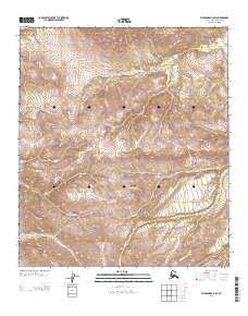 Fairbanks A-4 SW topographic map thumbnail